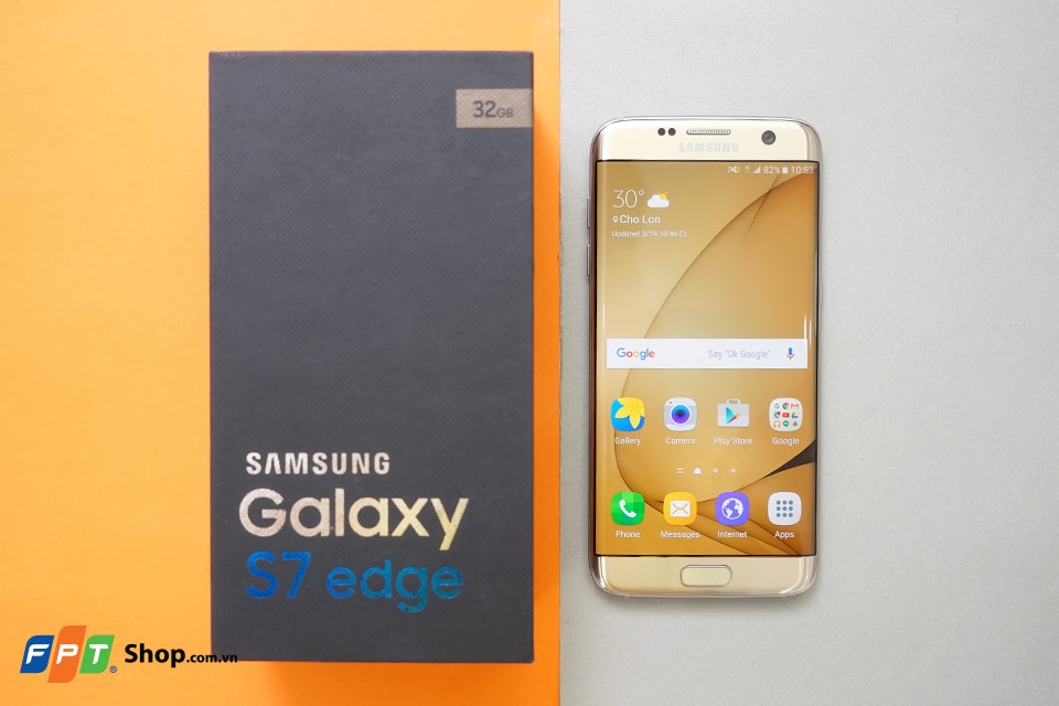 Hộp của Samsung Galaxy S7 Edge