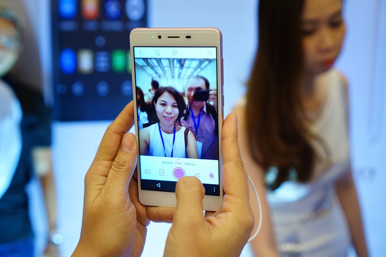 Tính năng làm đẹp S20 được tích hợp