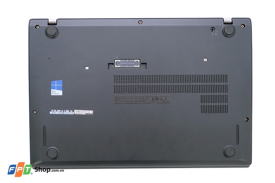 Mặt dưới của ThinkPad T460s Mặt dưới của ThinkPad T460s