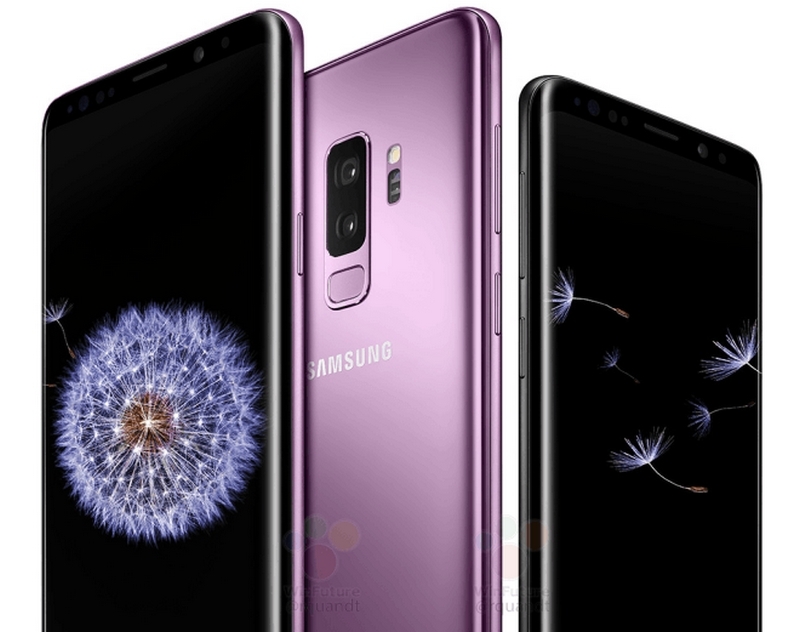 Ảnh Galaxy S9 phiên bản tím hoa tử đinh hương