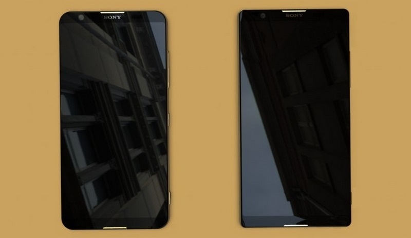 Hình ảnh thiết kế được cho là của Xperia XZ1 Premium và XZ1 Plus
