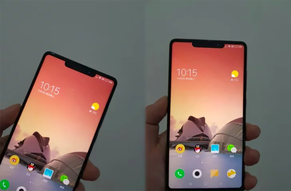 Hình ảnh rò rỉ về Xiaomi Mi Mix 2S