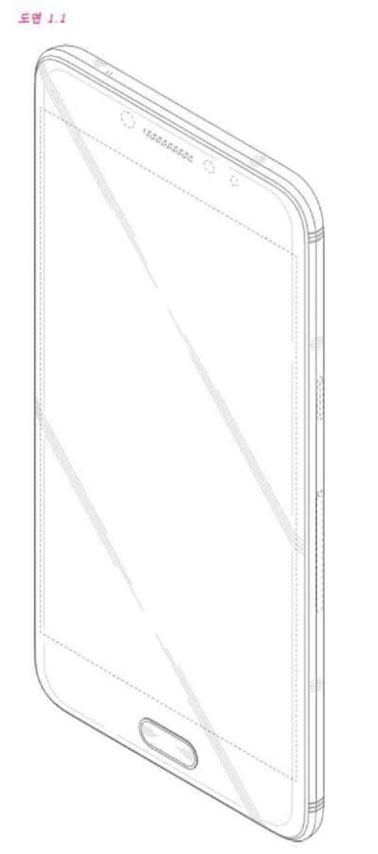 Bằng sáng chế về thiết kế smartphone của Samsung Bằng sáng chế về thiết kế smartphone của Samsung