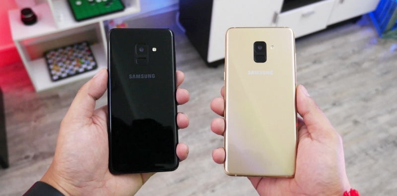 Trên tay Galaxy A8 và A8 Plus