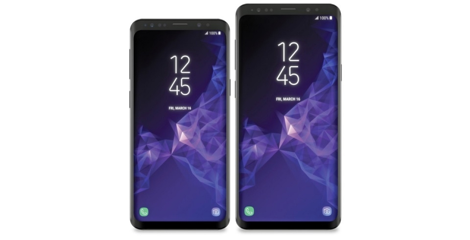 Hình ảnh Galaxy S9 và Galaxy S9 Plus