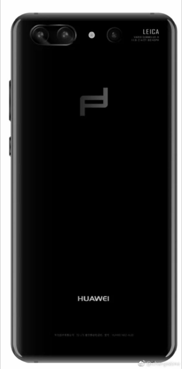 Hình ảnh rò rỉ Huawei P20 Porsche Design Hình ảnh rò rỉ Huawei P20 Porsche Design