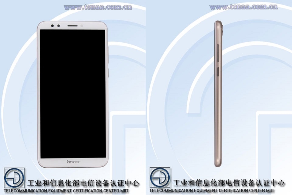 Hình ảnh được cho là của Honor 7C
