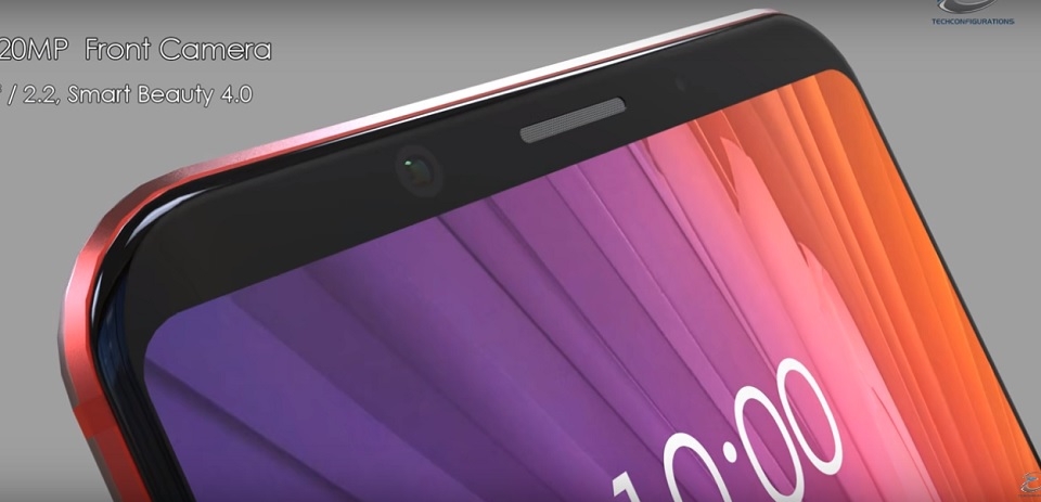 Concept Xiaomi Mi A2 (Mi 6X) với màn hình tràn viền quyến rũ Concept Xiaomi Mi A2 (Mi 6X) với màn hình tràn viền quyến rũ