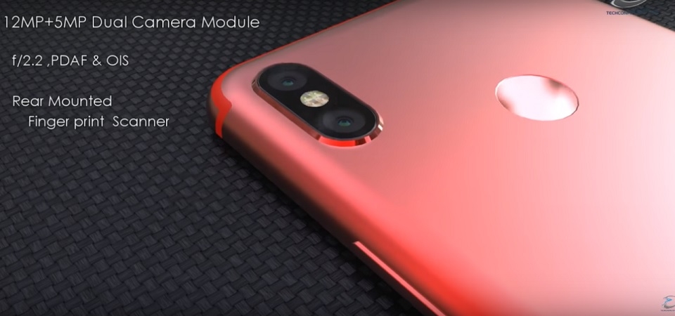 Phía sau cụm camera kép nằm theo chiều dọc khá giống iPhone X Phía sau cụm camera kép nằm theo chiều dọc khá giống iPhone X
