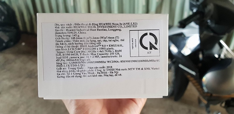 Thông tin về thông số cấu hình của Nova 3e rất chi tiết Thông tin về thông số cấu hình của Nova 3e rất chi tiết