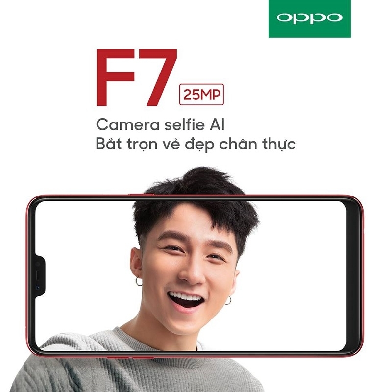 Ca sĩ Sơn Tùng M-TP tiếp tục là đại sứ thương hiệu cho dòng sản phẩm OPPO F7
