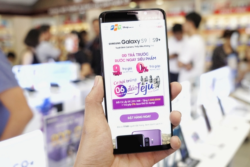 Mở bán Galaxy S9 và S9 Plus