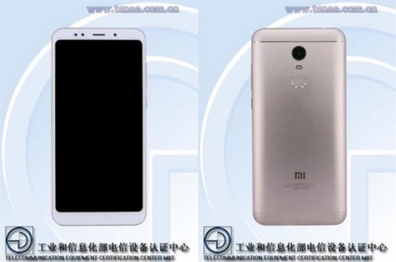 Hình ảnh Redmi 5 từ cơ quan TENAA Hình ảnh Redmi 5 từ cơ quan TENAA