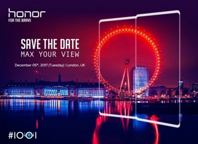 Teaser ra mắt Honor V10