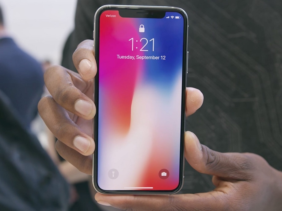 ảnh trên tay iPhone X