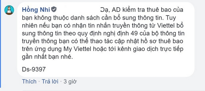 Nếu không có tin nhắn từ Viettel, bạn có thể yên tâm sử dụng mà không sợ bị chặn. Nếu không có tin nhắn từ Viettel, bạn có thể yên tâm sử dụng mà không sợ bị chặn.