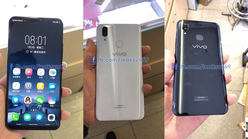 Vivo X21 đang trên tay người dùng