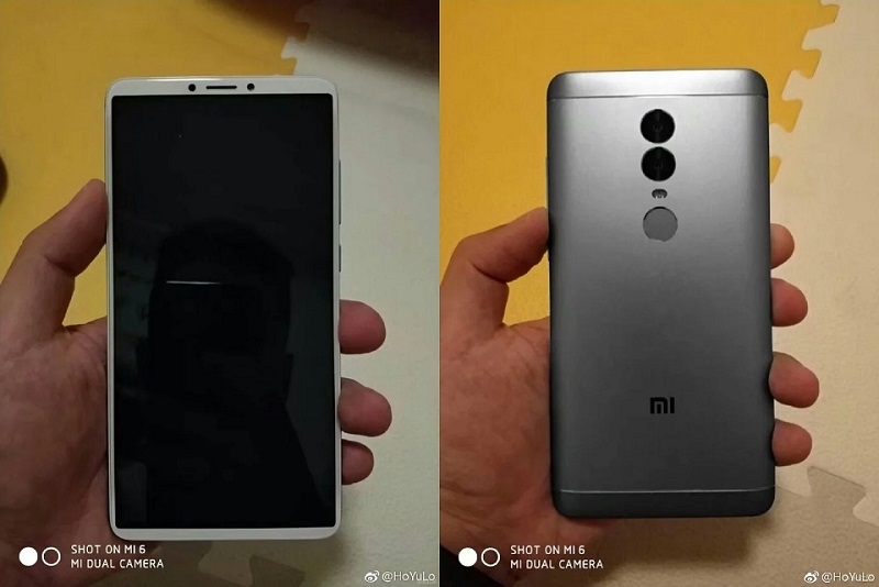 Rò rỉ hình ảnh Redmi 5 Plus Rò rỉ hình ảnh Redmi 5 Plus