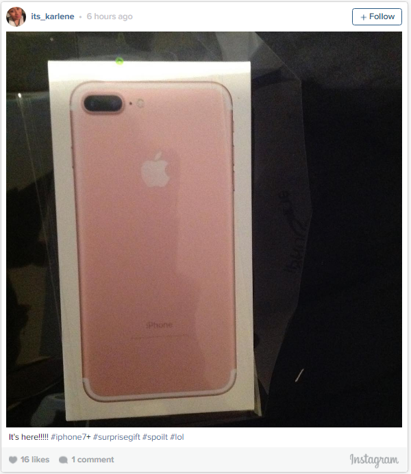 Người dùng khắp thế giới thi nhau khoe ảnh mở hộp iPhone 7 9