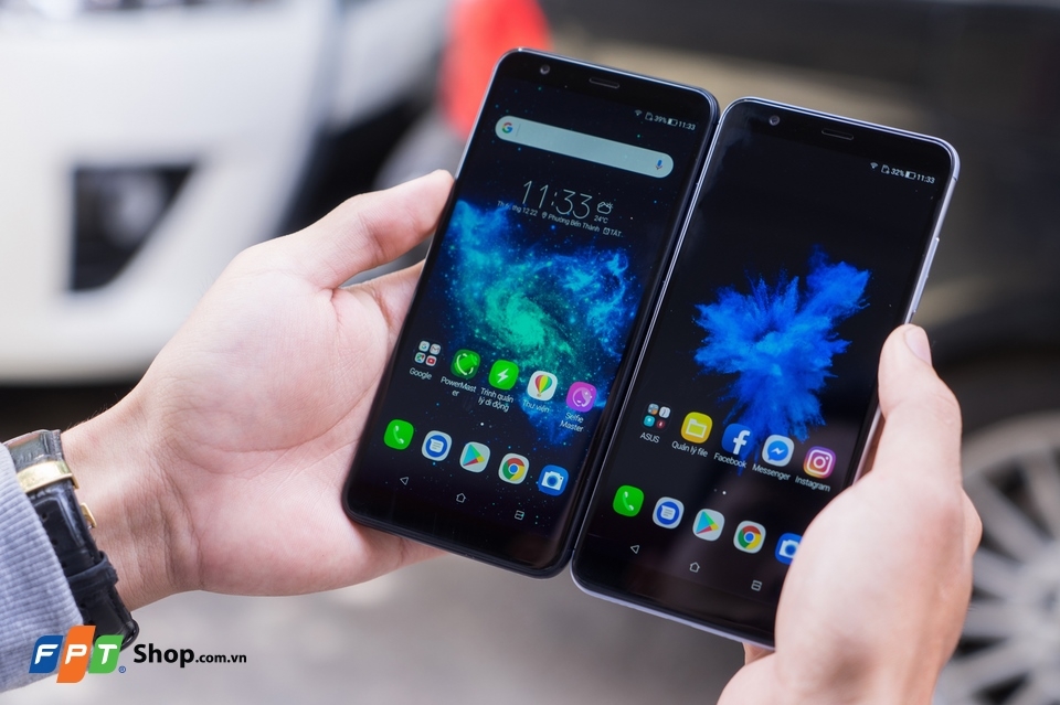 Zenfone Max Plus là sản phẩm đầu tiên của Asus có màn FullView tỉ lệ 18:9