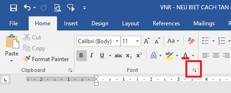 Nhấn biểu tượng mũi tên.
