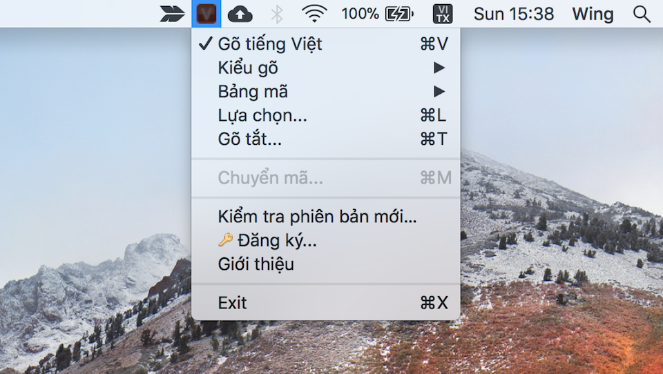 Công cụ GoTiengViet có rất nhiều tuỳ chỉnh.