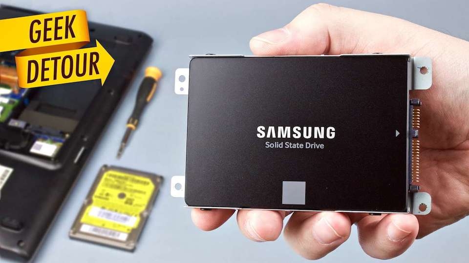 Hãy chọn laptop sử dụng ổ cứng SSD để có tốc độ nhanh hơn.