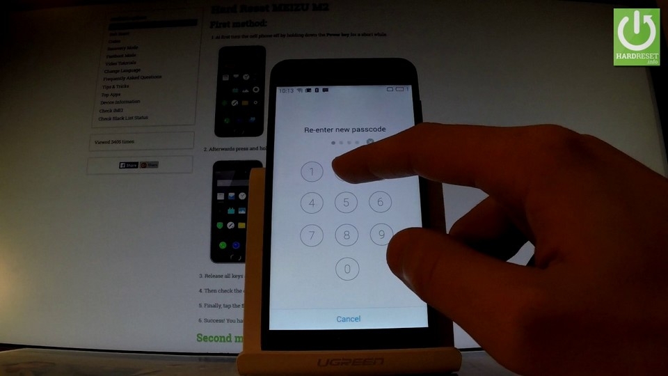 Hãy đặt mật khẩu cho thiết bị.