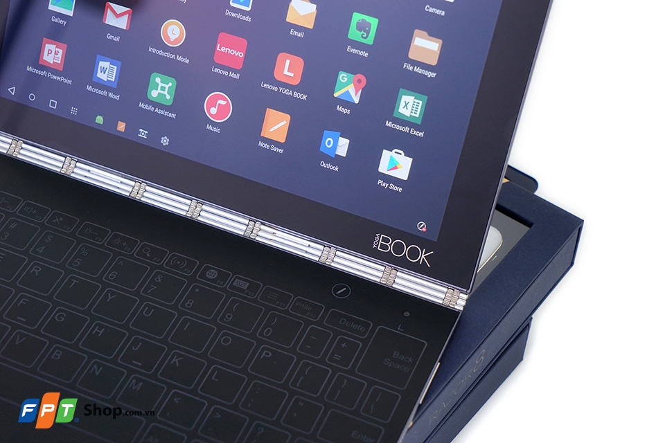 Lenovo Yoga Book phiên bản sử dụng hệ điều hành Android.