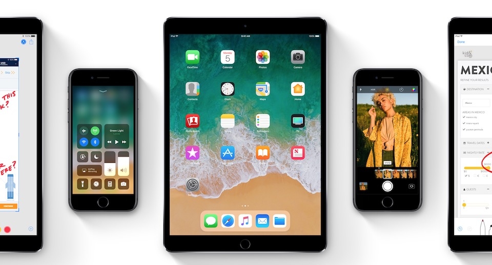 Hệ điều hành iOS 11 mới.