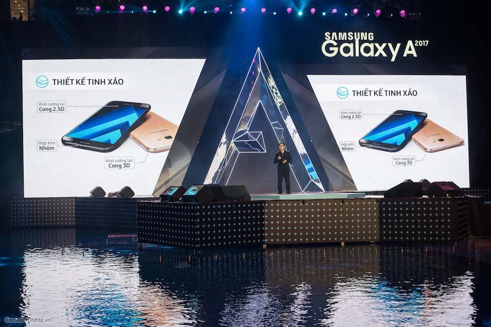 Galaxy A 2017 nổi bật với thiết kế cao cấp, đầy tinh tế
