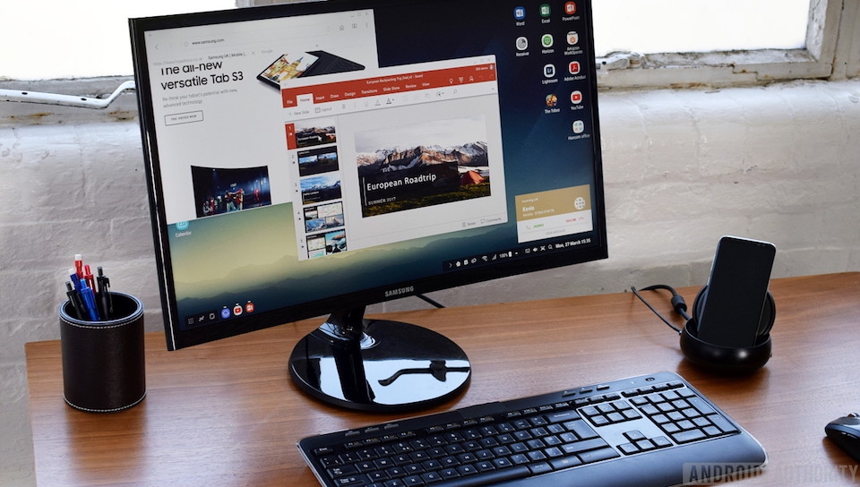 Tính năng DeX Station trên Galaxy S8