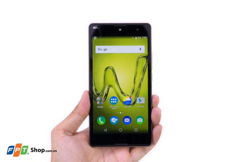 Máy có kích thước màn hình lên đến 5.5 inch