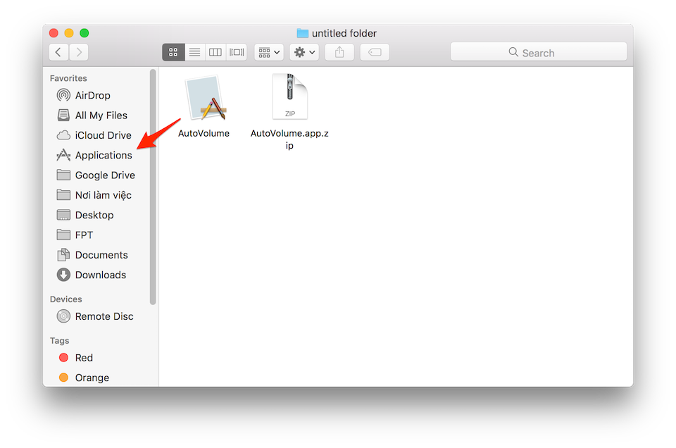 Cách giảm âm lượng Macbook khi vào chế độ Sleep Cài đặt AutoVolumn