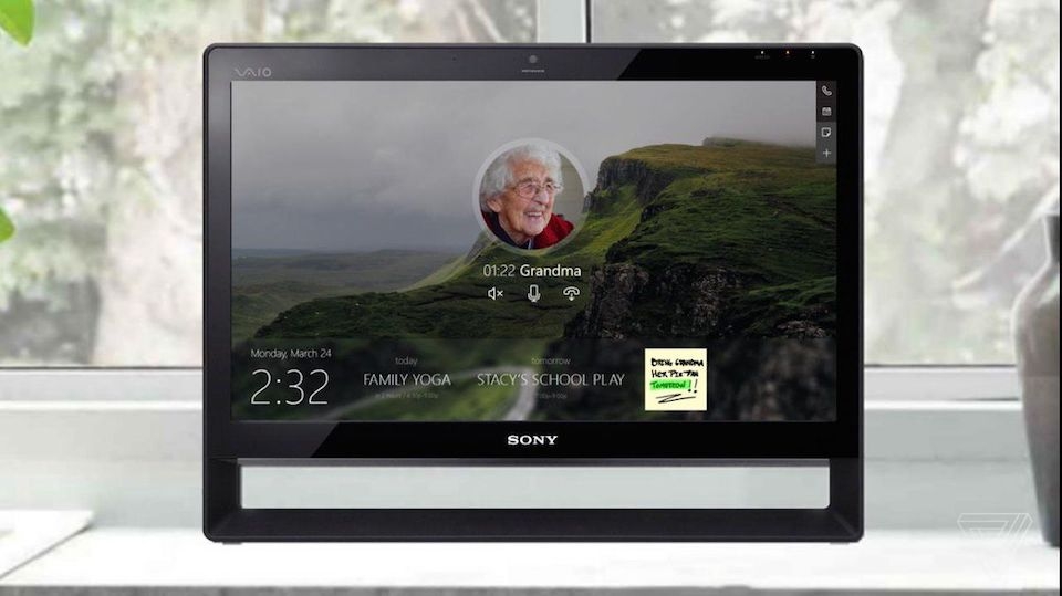 Màn hình chờ của tính năng HomeHub