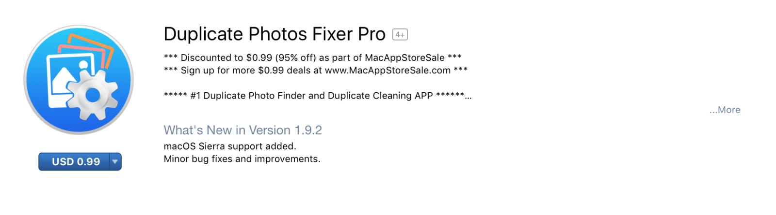 Ứng dụng Duplicate Photos Fixer Pro