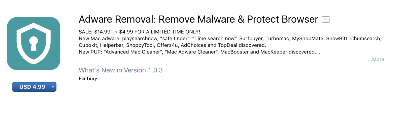 Ứng dụng Adware Removal