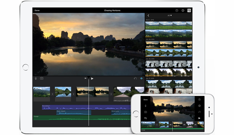 Top 6 ứng dụng chỉnh sửa video tốt nhất cho iPhone iMovie