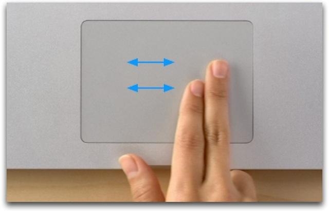 Các thao tác Touchpad trên Macbook – Quay lại trang web trước đó