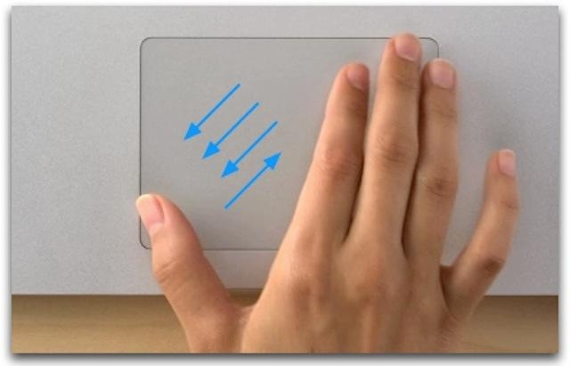 Các thao tác Touchpad trên Macbook – Kích hoạt Launchpad
