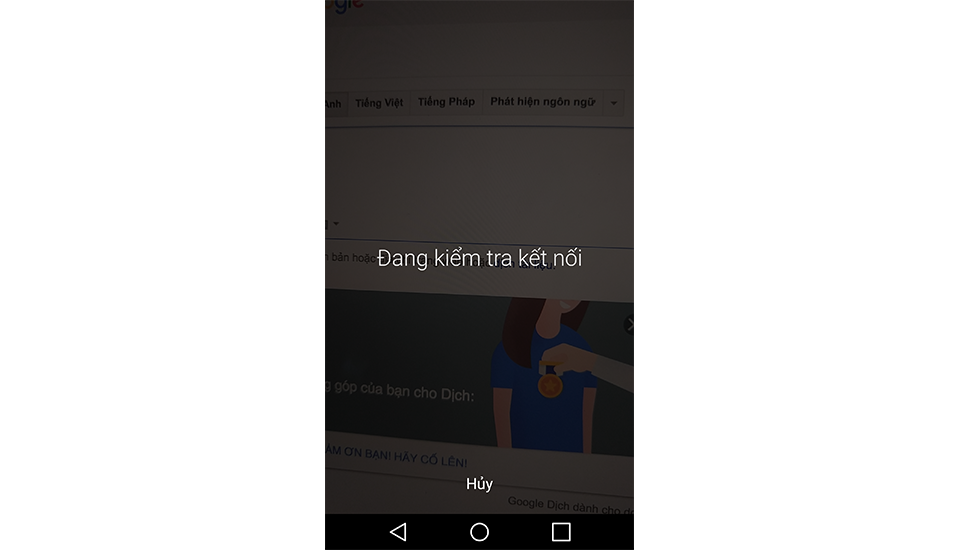 Hướng dẫn sử dụng tính năng Live Stream trên Instagram Đợi một chút để ứng dụng kiểm tra kết nối