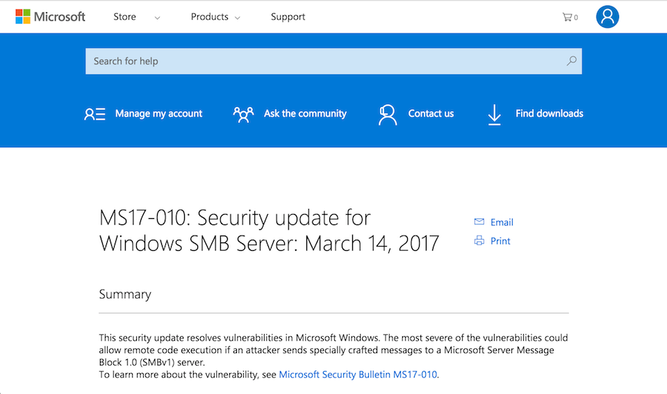 Cập nhật hệ điều hành theo cách thủ công