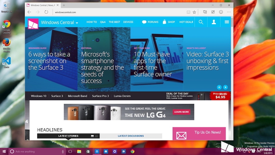 Trình duyệt Microsoft Edge