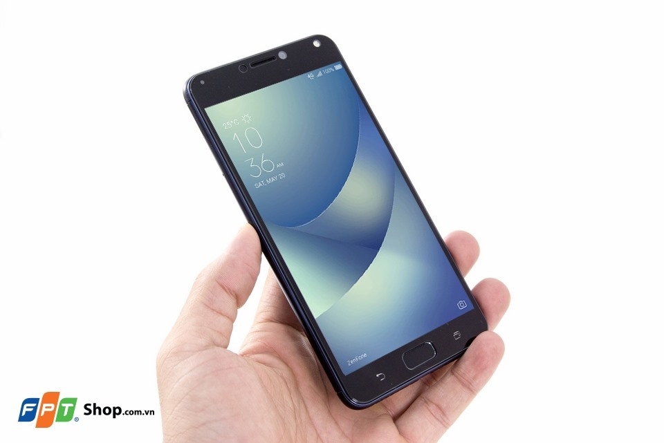 Zenfone 4 Max Pro sở hữu thiết kế ấn tượng cùng màn hình kích thuớc lớn 5.5 inch.
