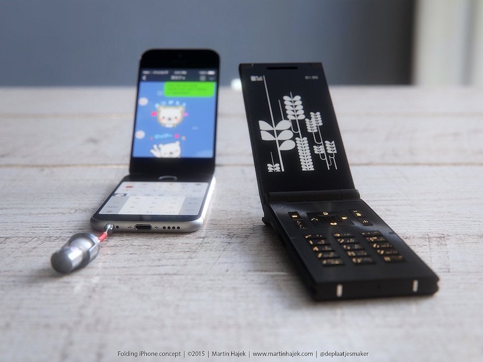 5 điều có thể bạn chưa biết về iPhone Apple từng tạo ra nguyên mẫu điện thoại nắp gập