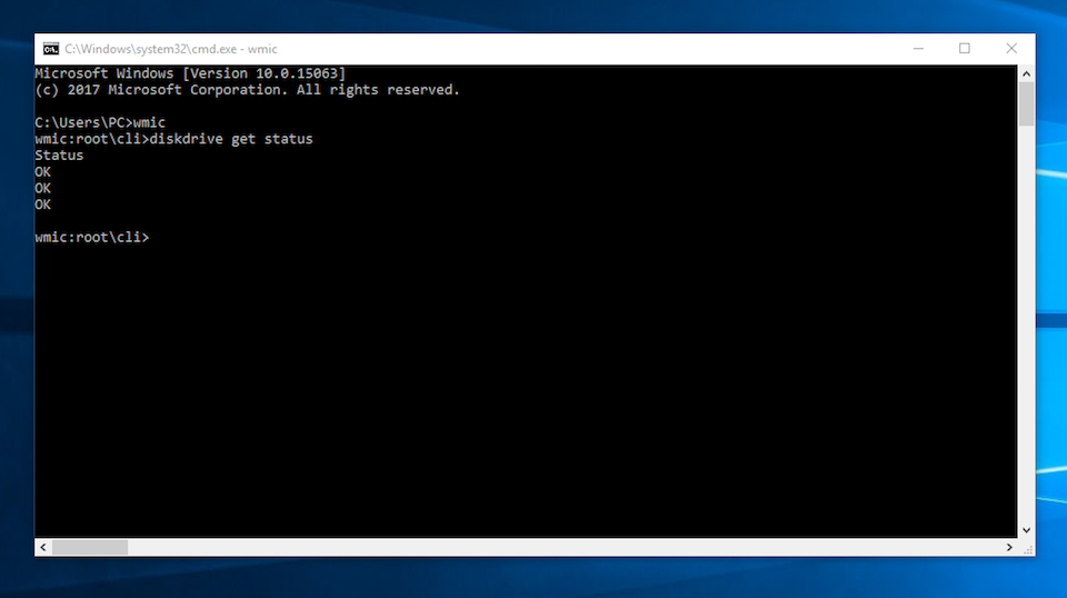Những cách kiểm tra sức khoẻ ổ cứng Kiểm tra sức khoẻ ổ cứng máy tính bằng câu lệnh trong CMD