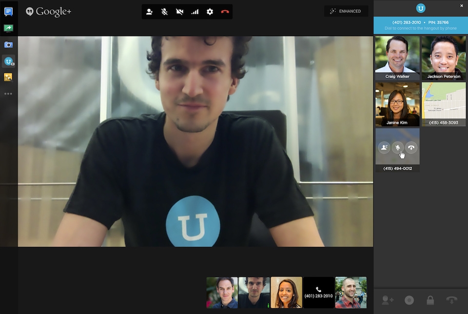 Top 5 phần mềm chat trên máy tính miễn phí Ứng dụng Google Hangout.