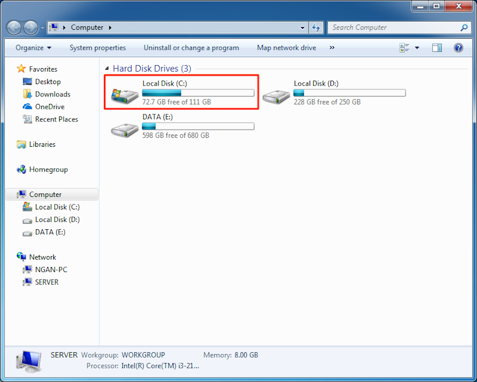 Những mẹo sao lưu dữ liệu giúp tiết kiệm dung lượng Không nên sao lưu hệ điều hành. Chẳng hạn như không cần sao lưu ổ cứng chứa hệ điều hành.