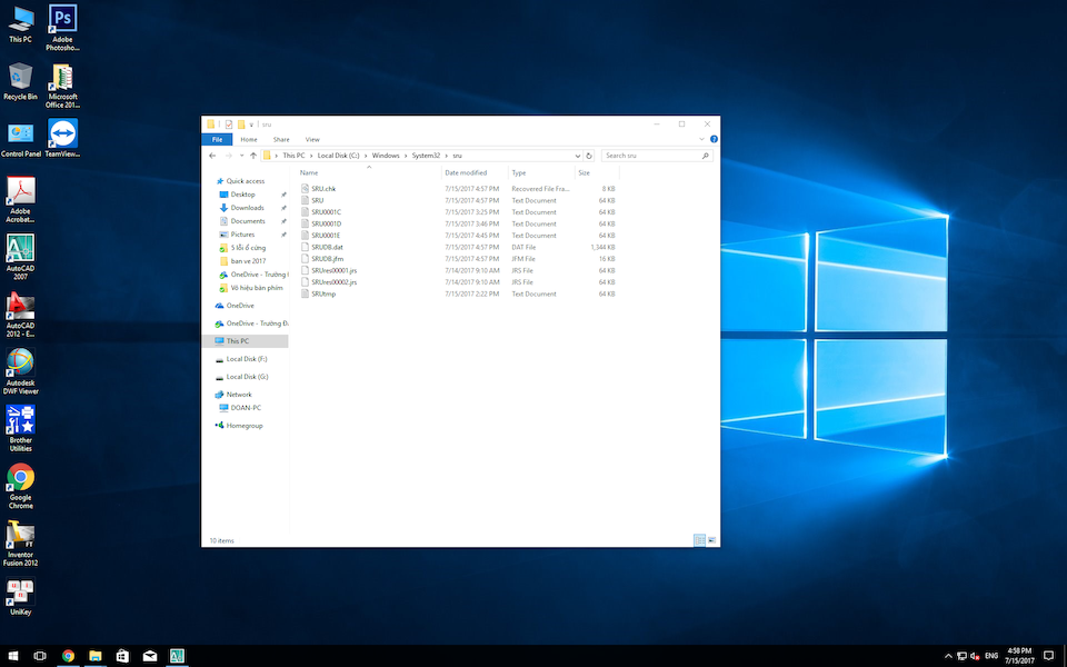 Xoá hết tất cả các file có trong thư mục