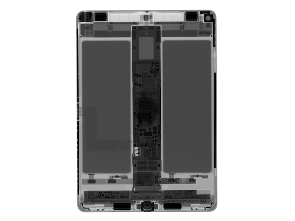 Hình ảnh X-quang toàn bộ bo mạch chủ